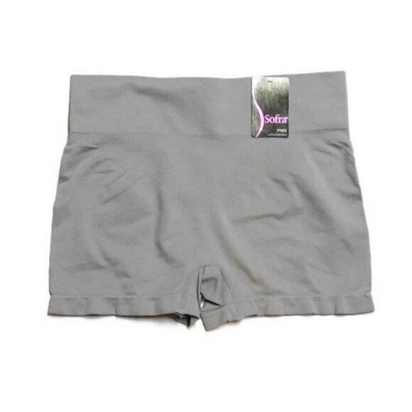 Sofra Women's Seamless Boyshort Panties Set of 6  PLUS O/S - Picture 6 of 8